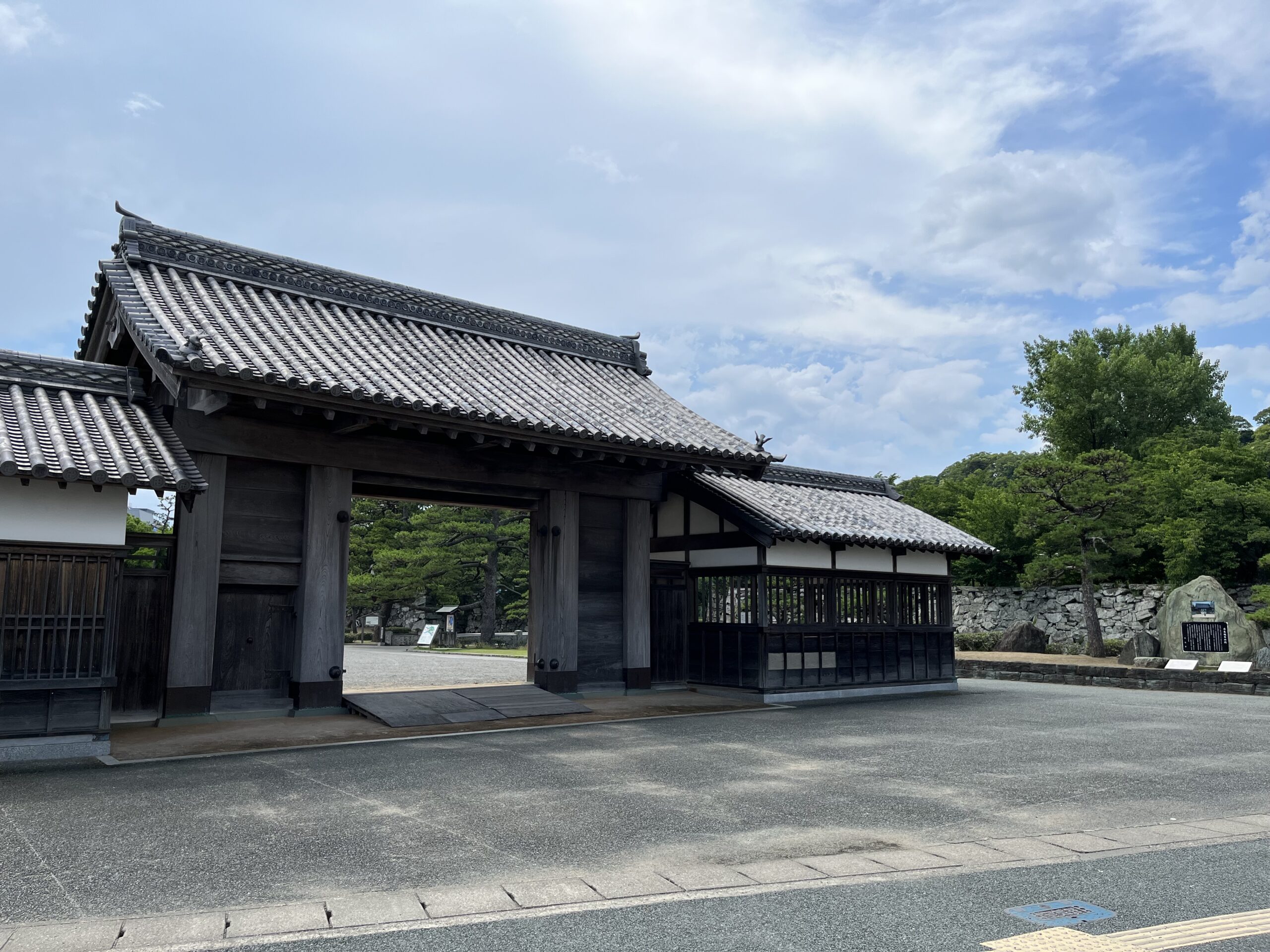 徳島城の「鷲の門」