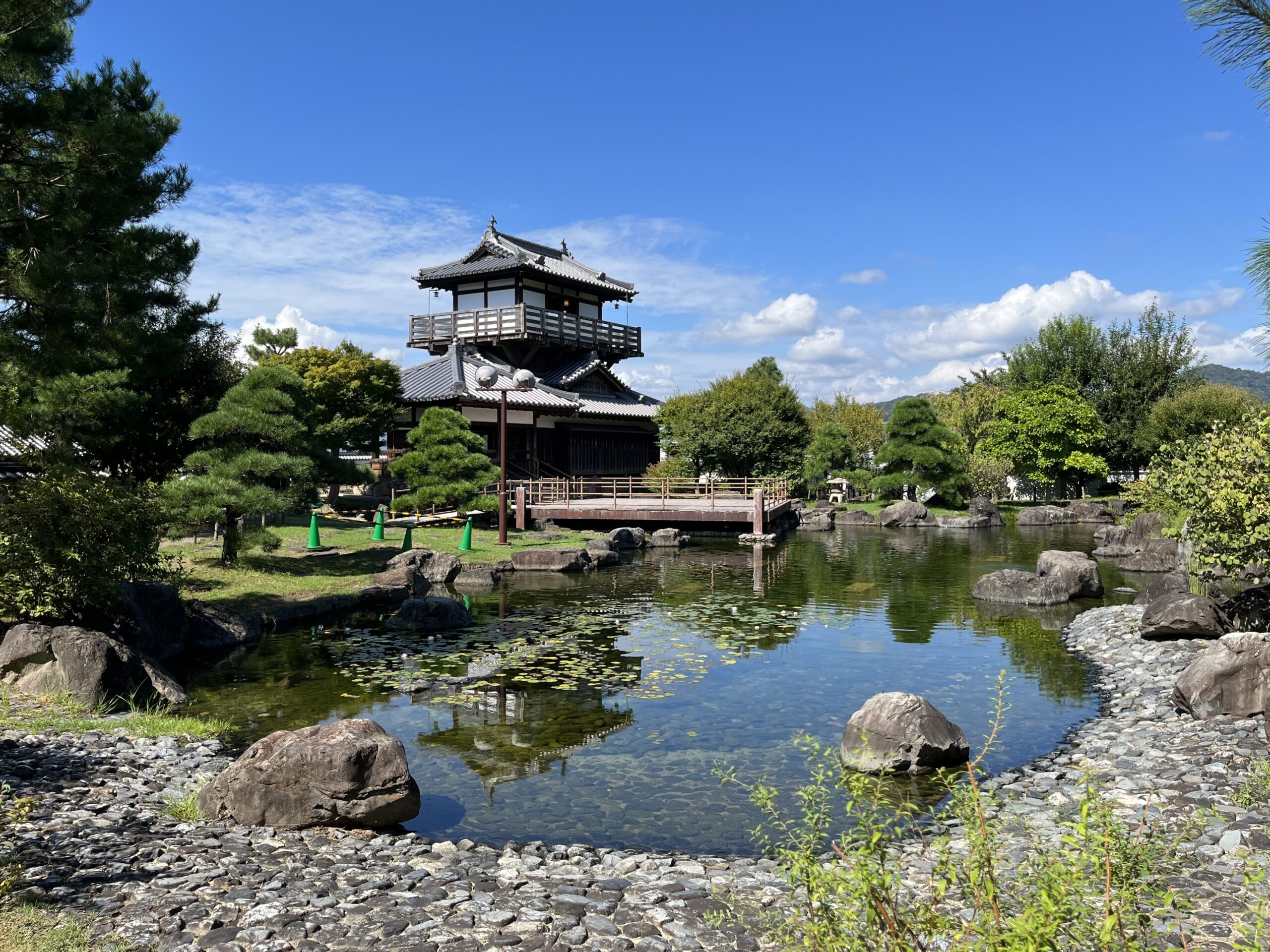 池田城の模擬櫓