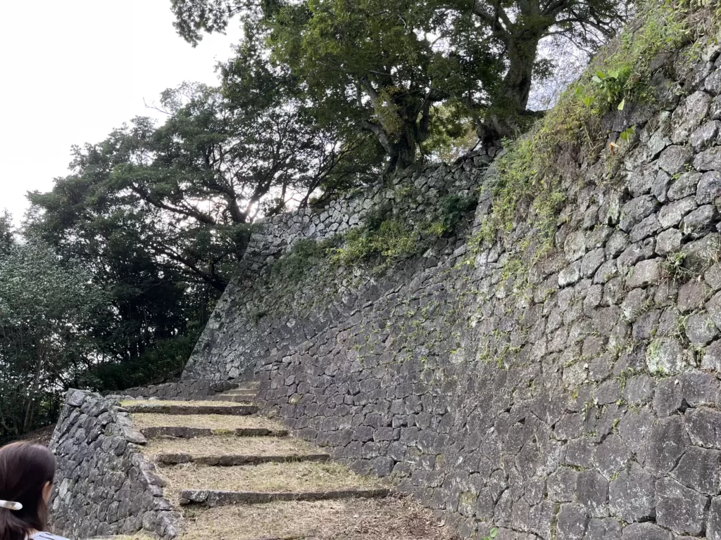 西の丸南下の階段