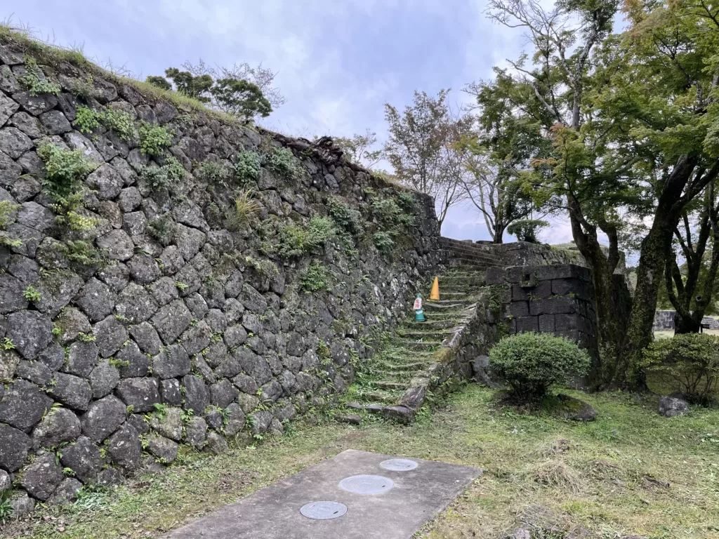 本丸への石段